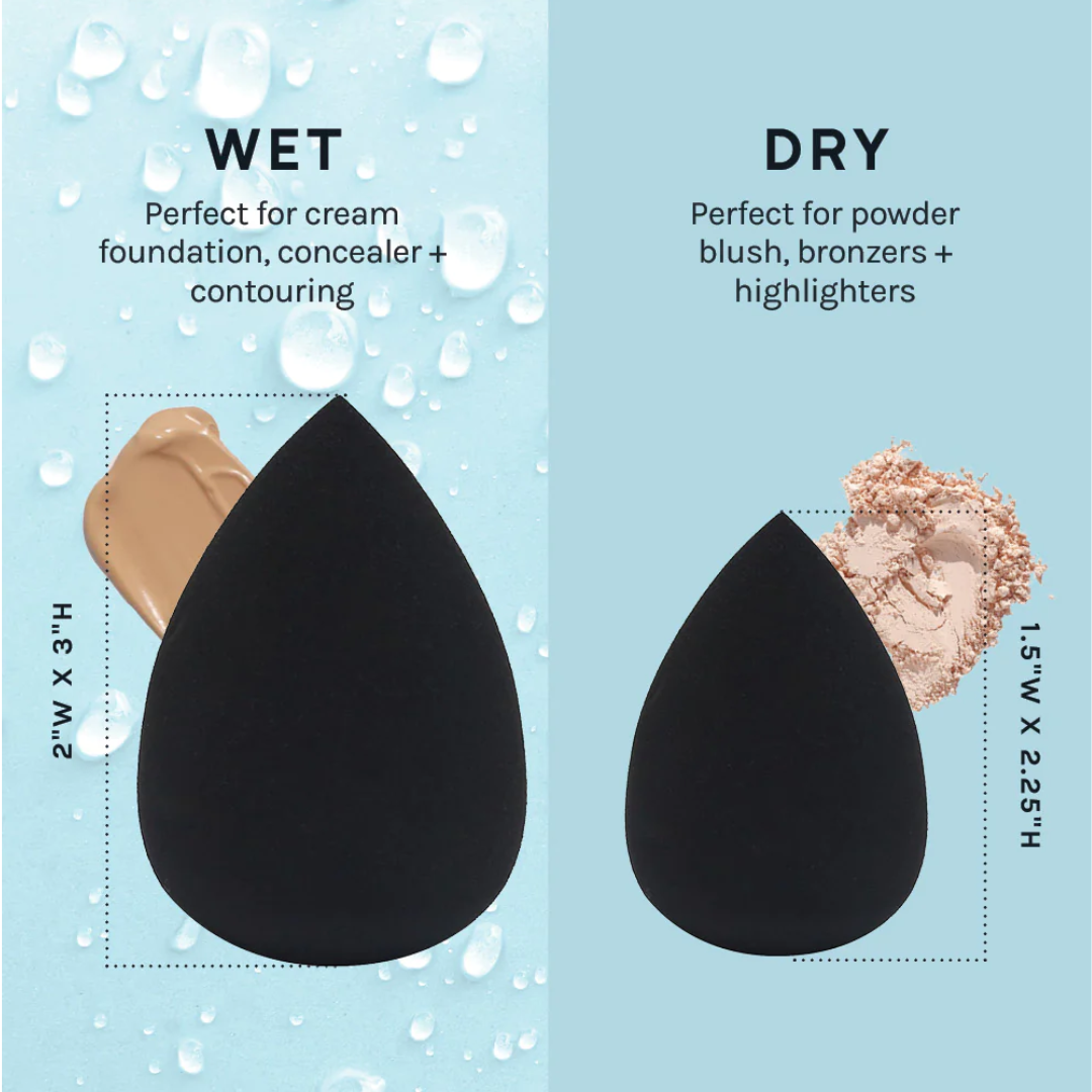 AOA Super Soft Wonder Blender - Black Teardrop