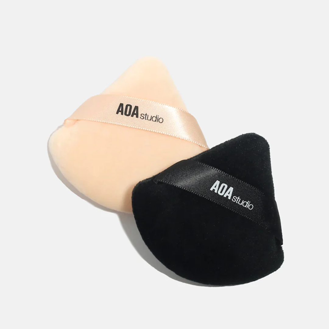 AOA VELVET PUFF - TRIANGLE