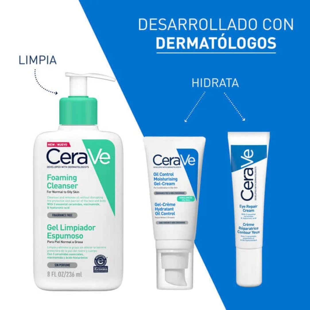 CERAVE - Oil Control Gel Crema Hidratante - piel mixta a grasa