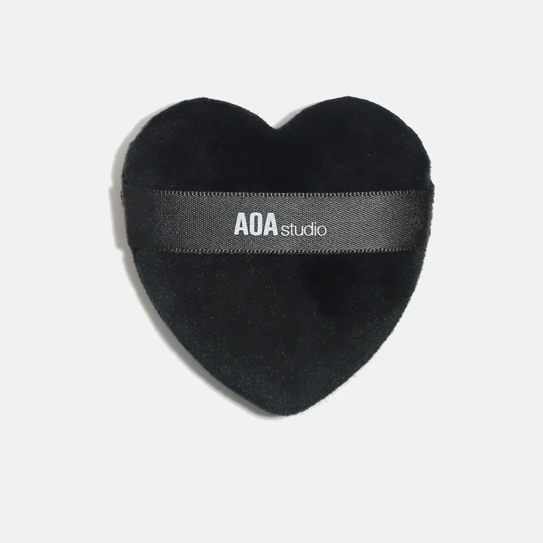 AOA VELVET PUFF - HEART