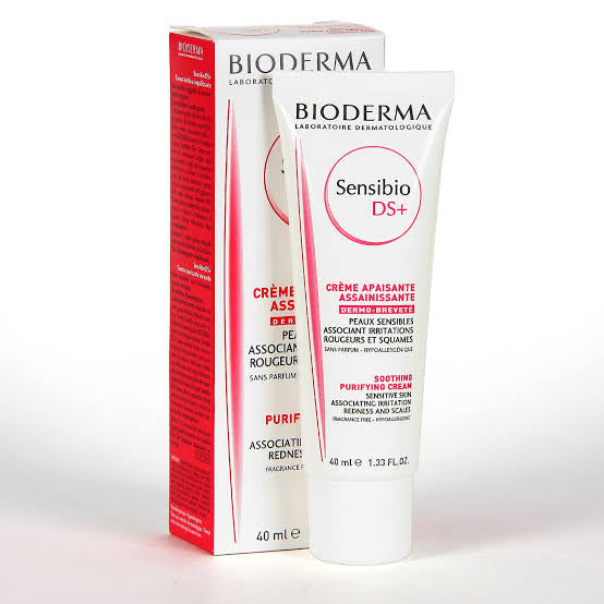 Bioderma Sensibio DS+, Crema para pieles con dermatitis seborréica, 40ml