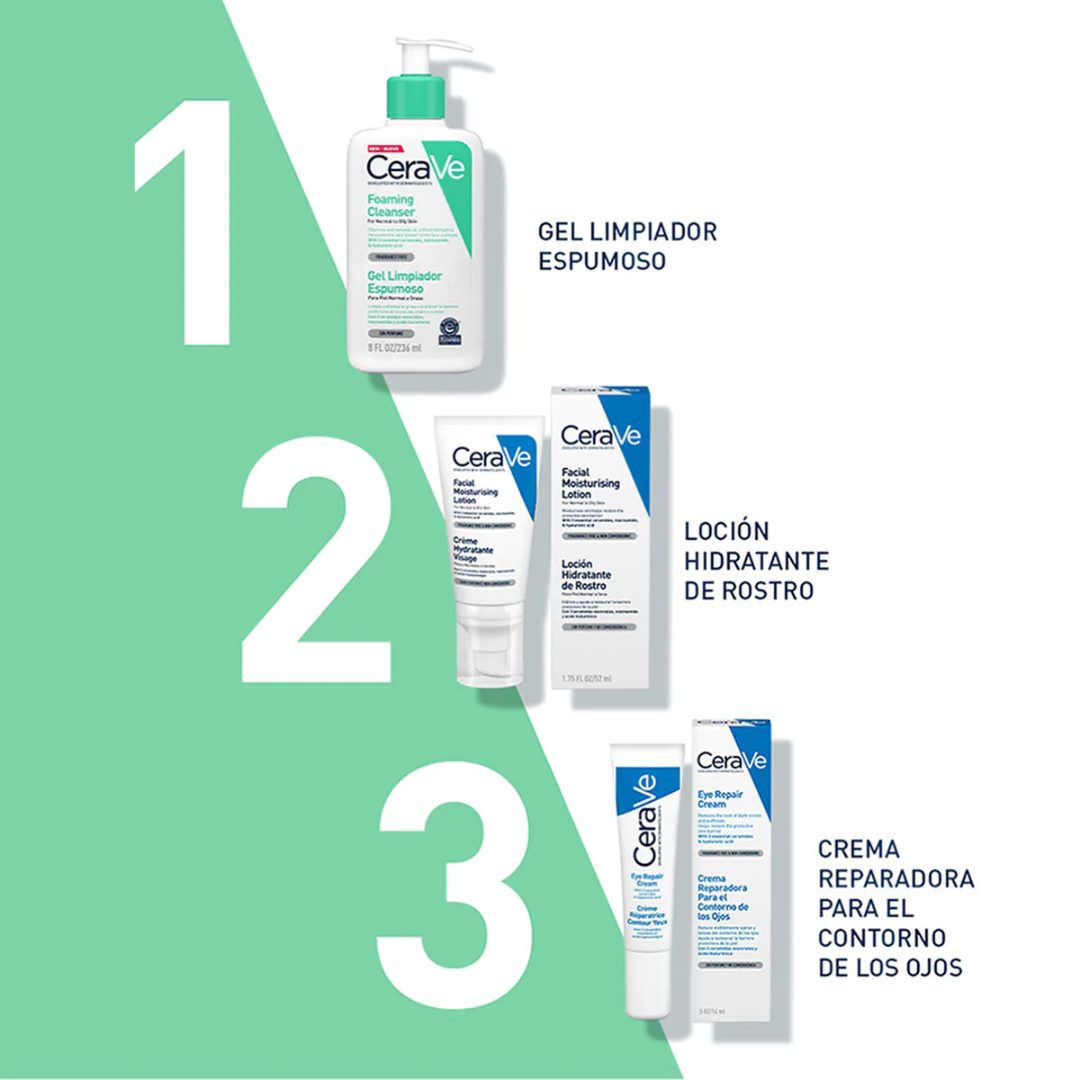 CERAVE - Gel Limpiador Espumoso 236ML