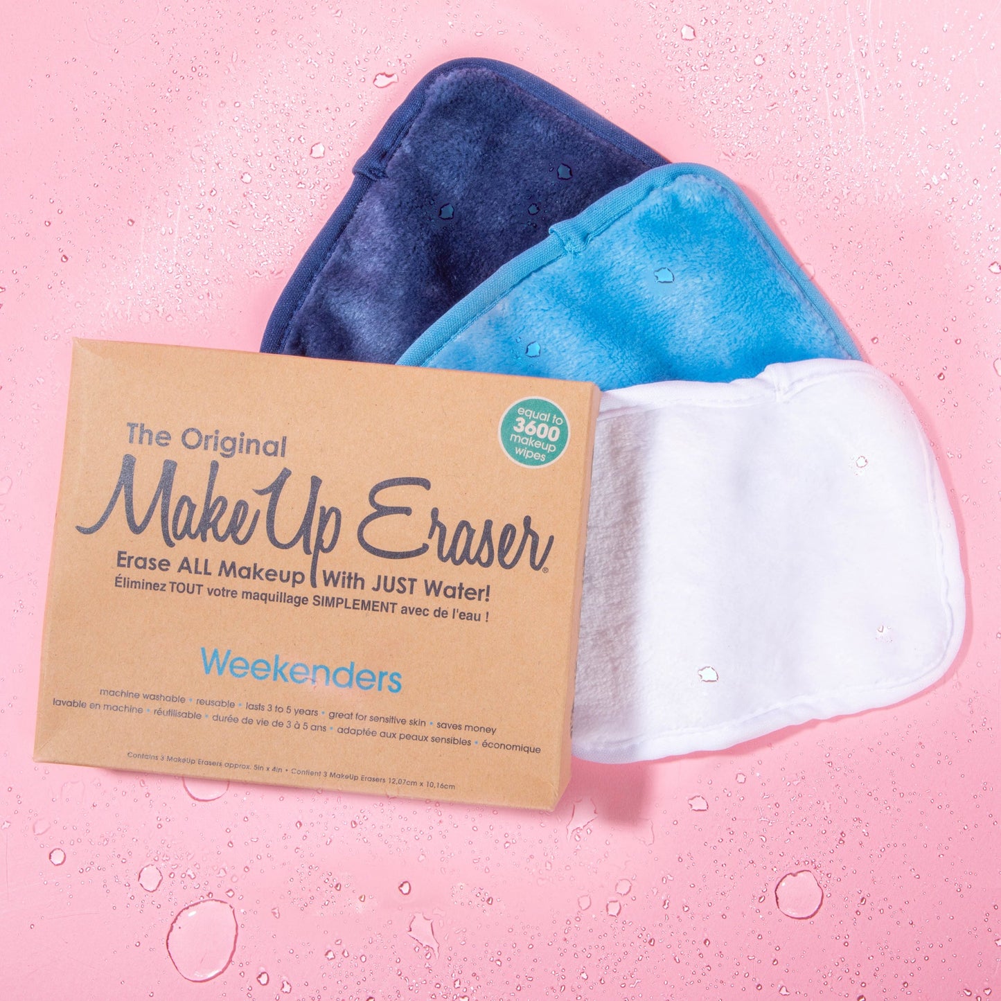 Weekenders Blue 3-Day Set - Makeup Eraser
