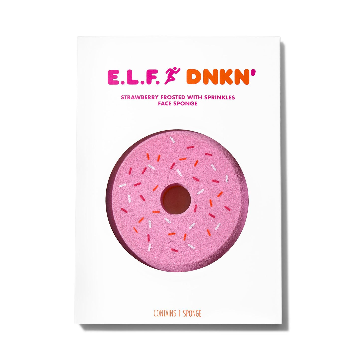 STRAWBERRY FROSTED WITH SPRINKLES FACE SPONGE - ELF