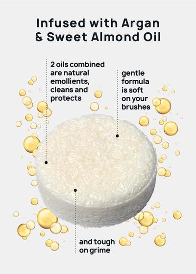 Brush Cleaning Soap - Mango - AOA Studio