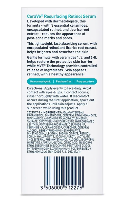 CERAVE - Resurfacing Retinol Serum