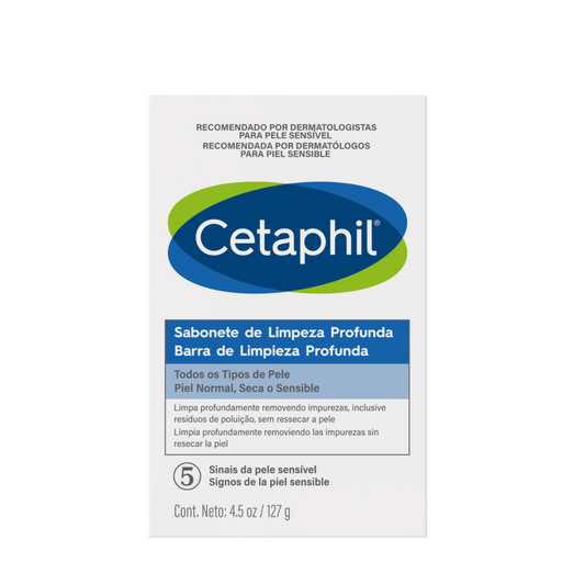 Cetaphil - Barra Dermolimpiadora de Limpieza Profunda