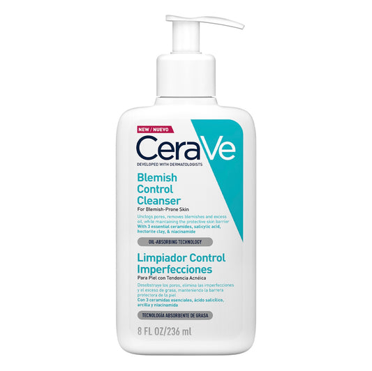 CERAVE - Acne Control Cleanser 2% SALICYLIC ACID ACNE TREATMENT