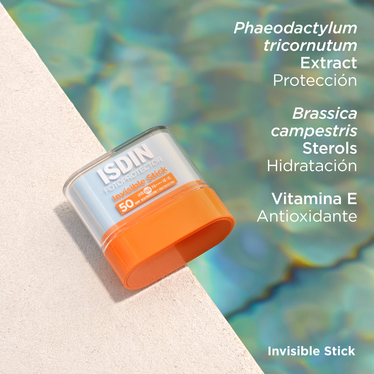 Fotoprotector Invisible Stick Spf 50 10G - ISDIN