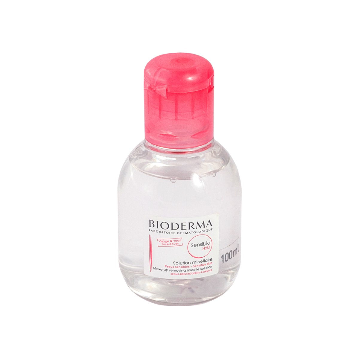Bioderma Sensibio H2O, Agua micelar desmaquillante para piel sensible, 100ml