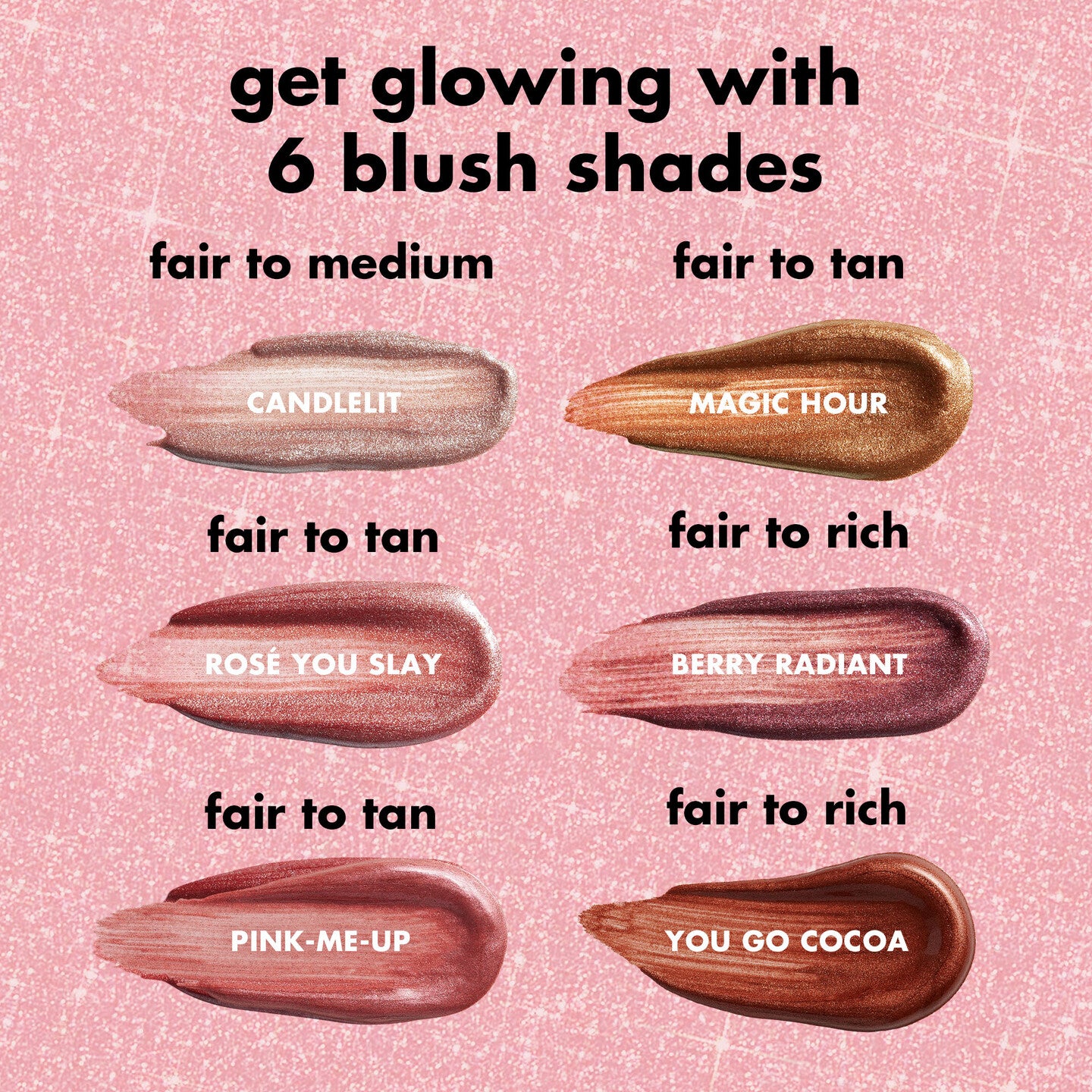 ELF - Halo Glow Blush Beauty Wand - Tono Pink Me Up