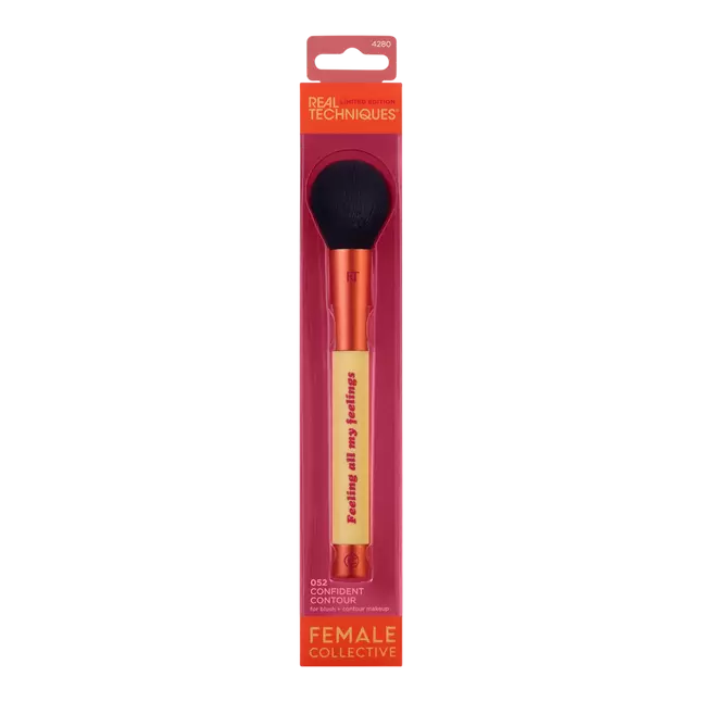 Dare To Be You X Female Collective Confident Contour Makeup Brush - Real Techniques