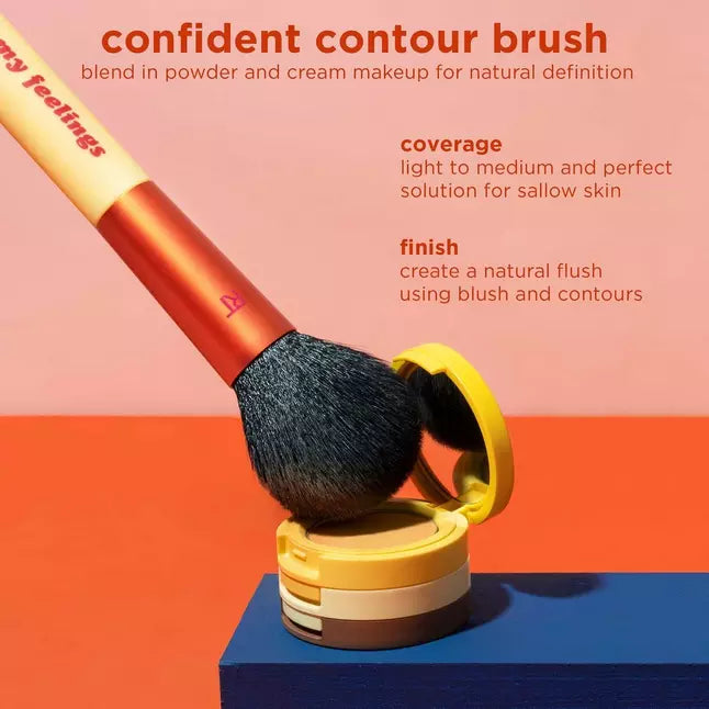 Dare To Be You X Female Collective Confident Contour Makeup Brush - Real Techniques